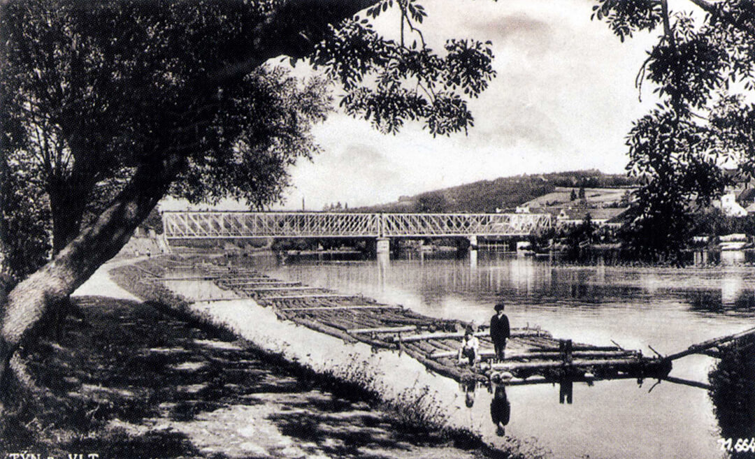 Orlické jezero – jak vzniklo a co skrylo - Tžn II Vorový pramen v Týně nad Vlt. Archiv Povodí Vltavy.